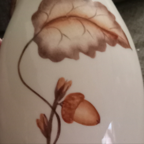 Jarra De Leche Jaska of California Pottery Acorn Pattern Milk Pitcher - Picture 2 of 7